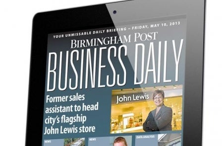 Birmingham Post considers daily tablet edition after scrapping iPad Business Daily